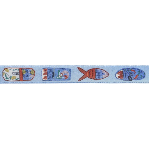 [2379*4099*15PS] LES PETITES SARDINES ribbon 15mm