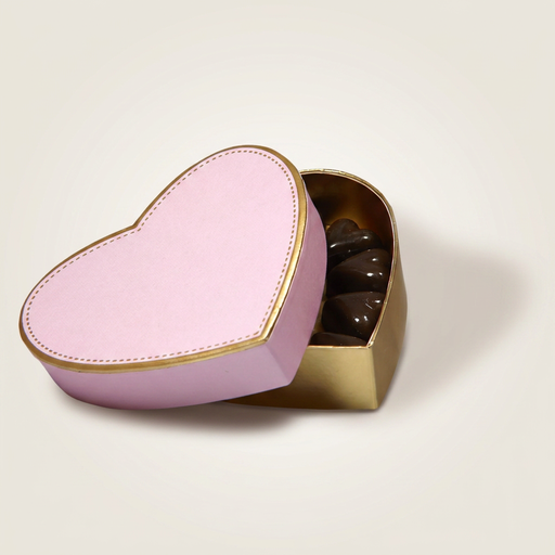 [BXR191221] Sweet gold coffret coeur rose