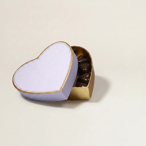 [BXR191262] Sweet gold coffret coeur lavande