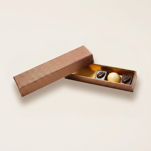 [BXR320578] Terra coffret couvercle & base réglette 5 chocolats