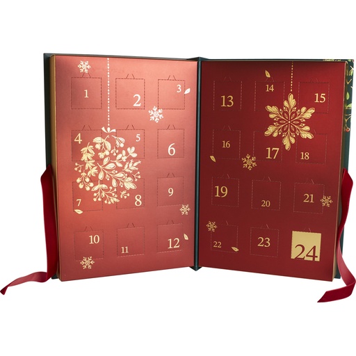 [3678*73*24*58] Where winter blooms bookstyle advent calendar