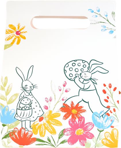 [EA01-BXF022299] The Gentle Bunnies foldable basket