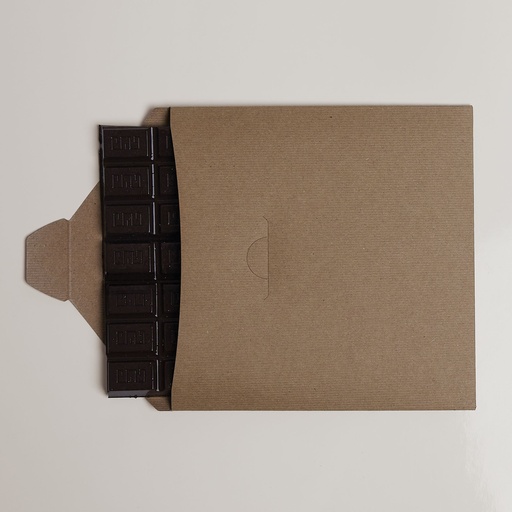 [BXF051571] Square chocolate tablet kraft