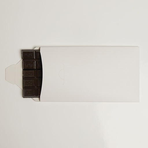 [BXF061601] Rectangular chocolate tablet white